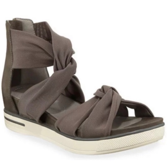 Eileen Fisher Shoes - Eileen Fisher Zanya Mesh Gray Sneaker Sandal